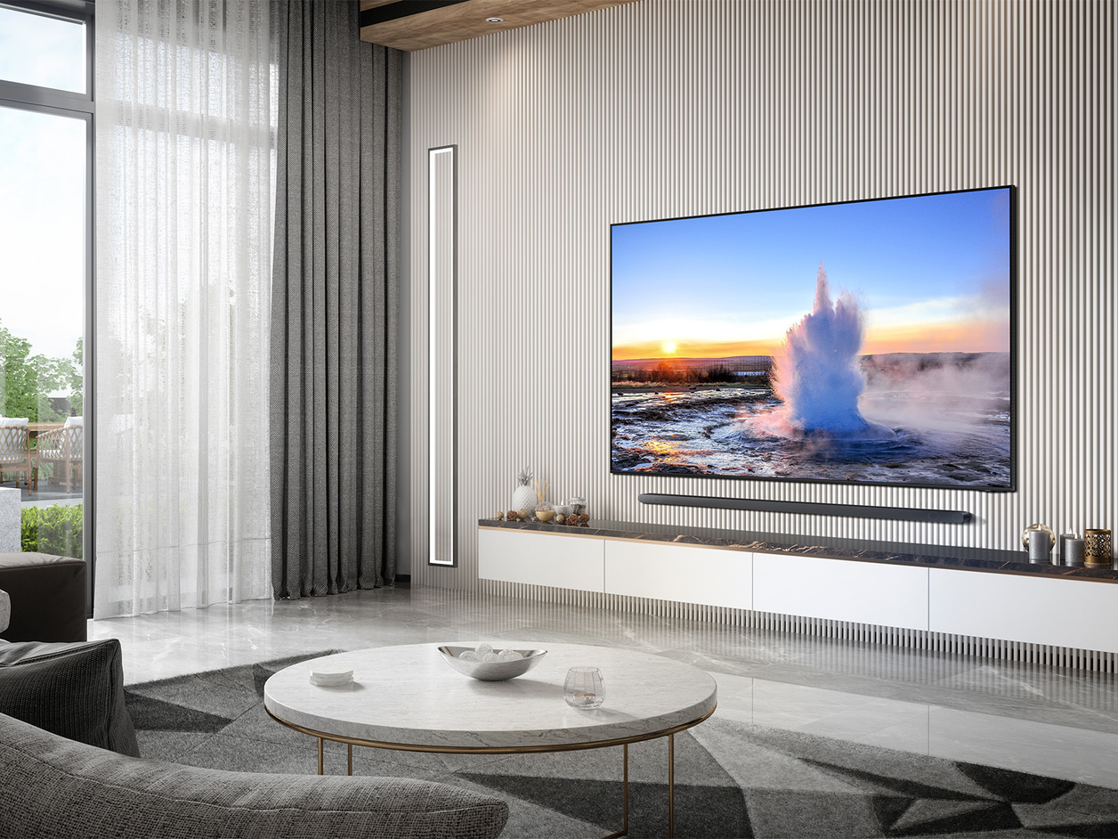 Samsung Series 8 QN85QN800CF 2.16 m (85") 8K Ultra HD Smart TV Wi-Fi Black, Titanium