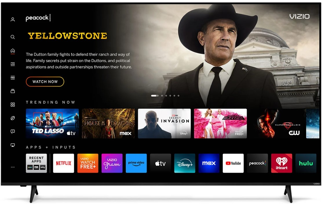 VIZIO ‎M75Q6-L4 190.5 cm (75") 4K Ultra HD Smart TV Wi-Fi Black