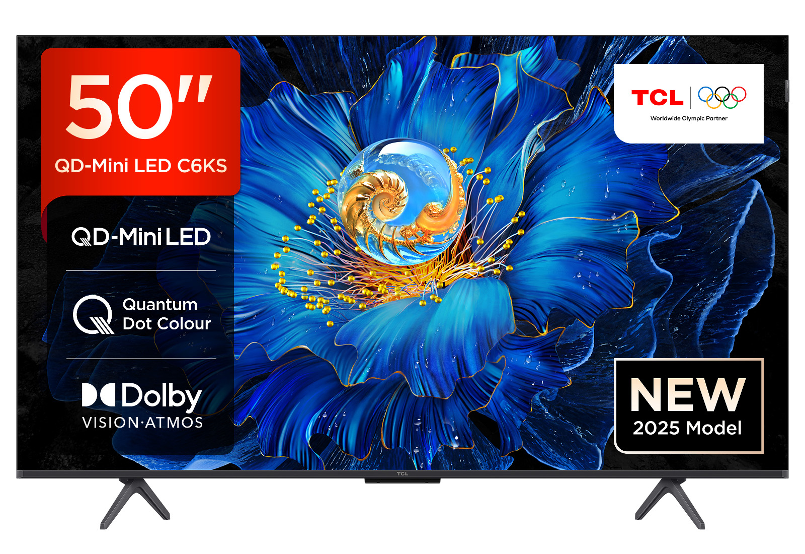 TCL C6KS 50C6KS-UK TV 127 cm (50") 4K Ultra HD Smart TV Wi-Fi Metallic