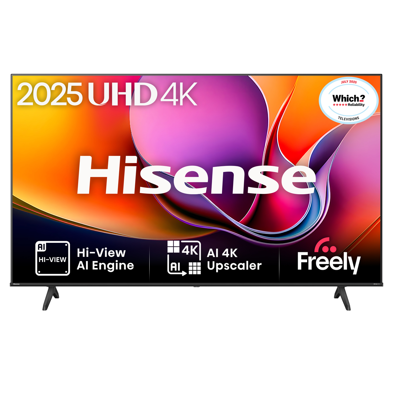 Hisense 65" A6QTUK 4K Ultra HD Smart TV with Freely