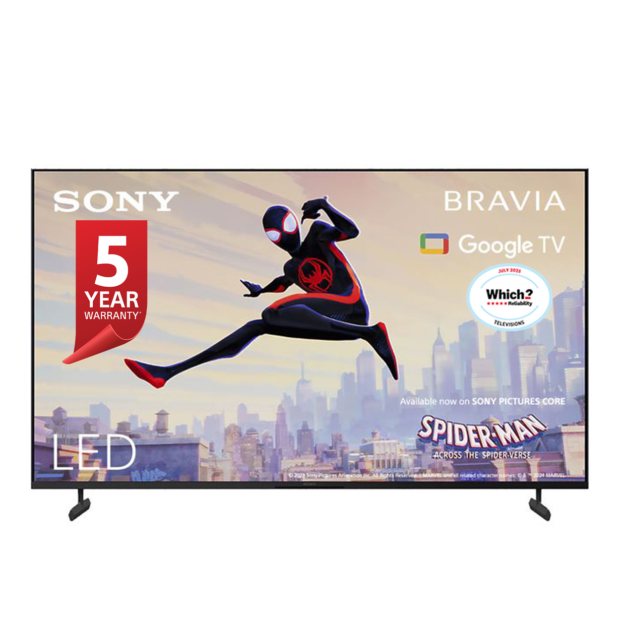 Sony KD-85X80L 2.16 m (85") 4K Ultra HD Smart TV Wi-Fi Black