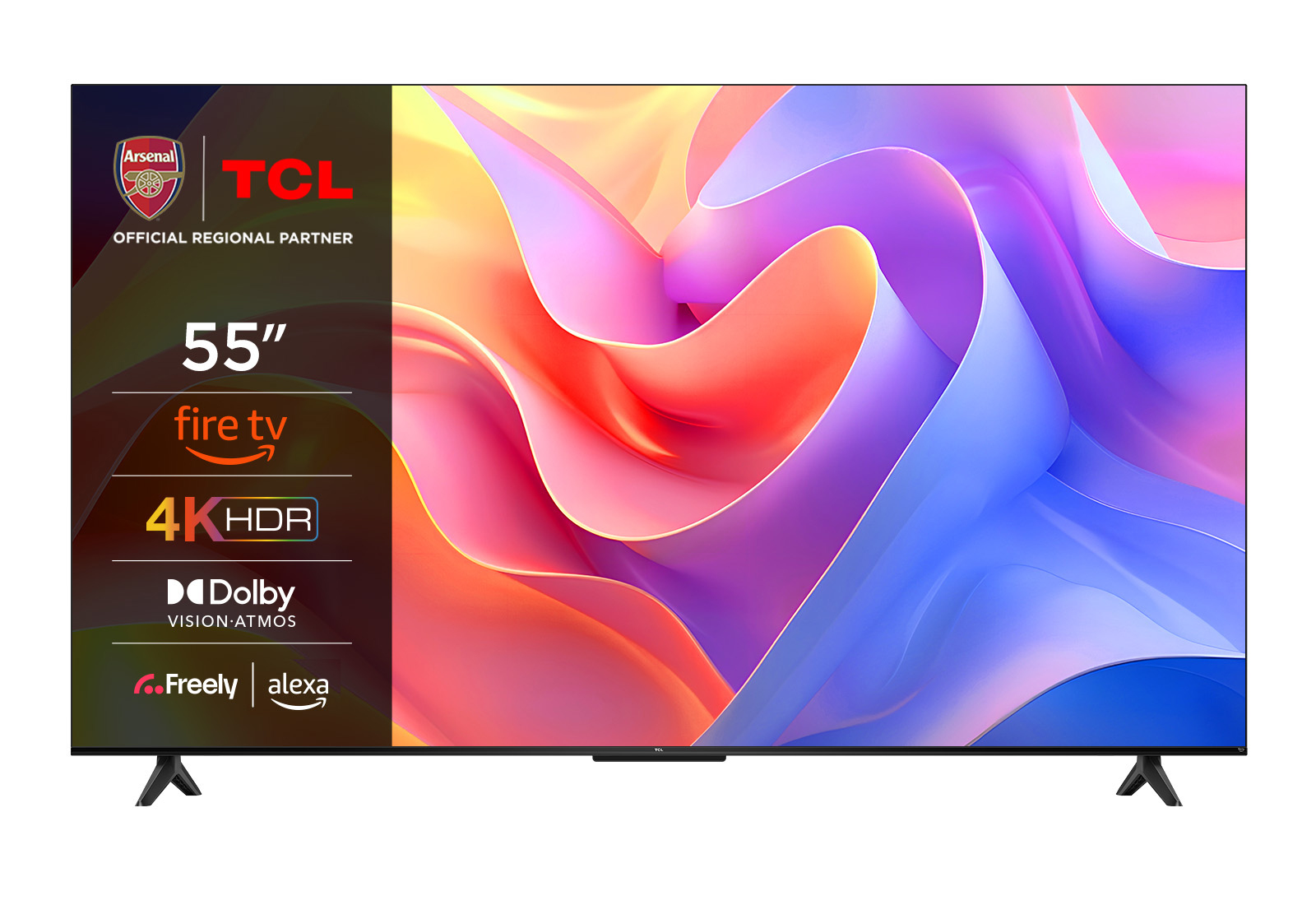 TCL 55PF650K TV 139.7 cm (55") 4K Ultra HD Smart TV Wi-Fi Titanium