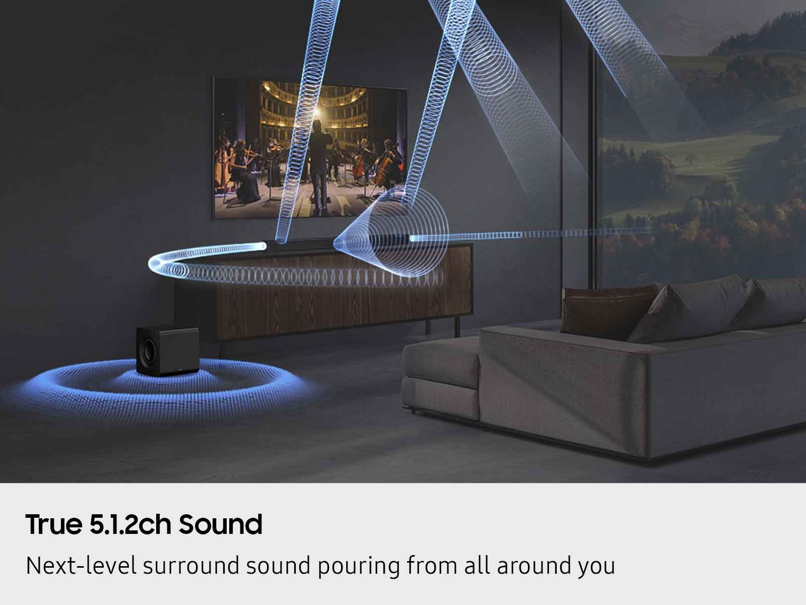 Samsung Q-series HW-Q800F Black 5.1.2 channels