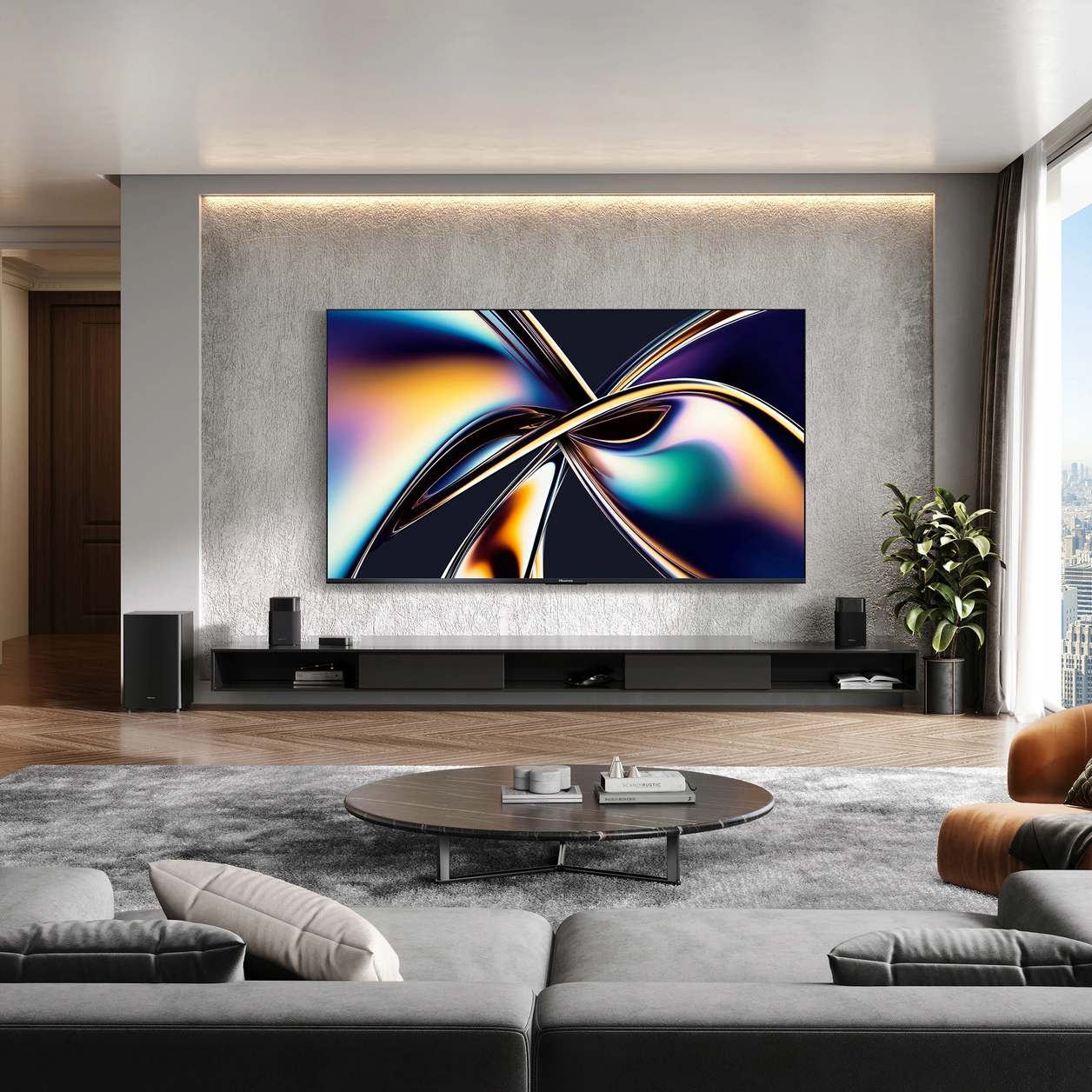 Hisense 85U65QF TV 2.16 m (85") 4K Ultra HD Smart TV Wi-Fi Black