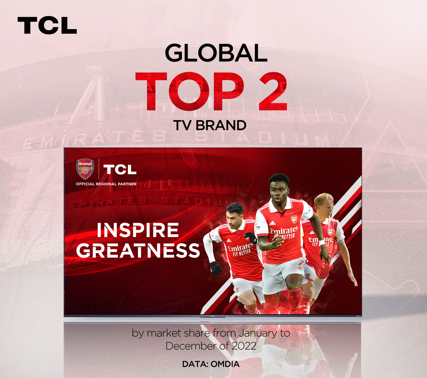 TCL 50PF650K TV 127 cm (50") 4K Ultra HD Smart TV Wi-Fi Titanium