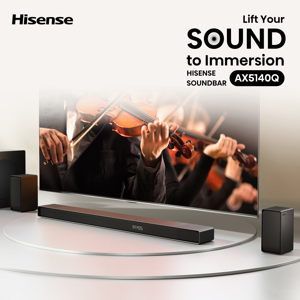 Hisense AX5140Q Dolby Atmos Soundbar