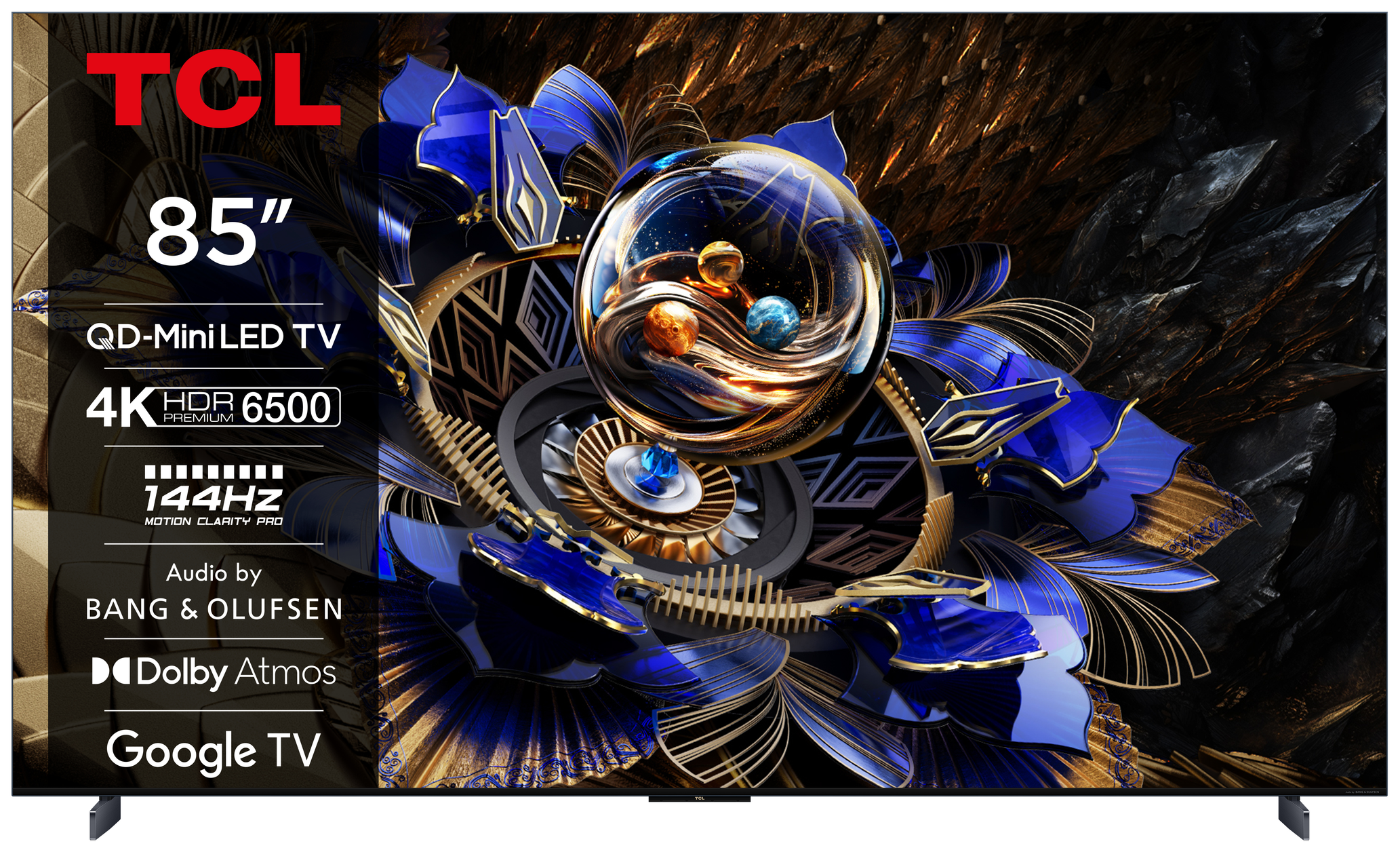 TCL X11K 85X11K TV 2.16 m (85") 4K Ultra HD Smart TV Wi-Fi Black 6500 cd/m²