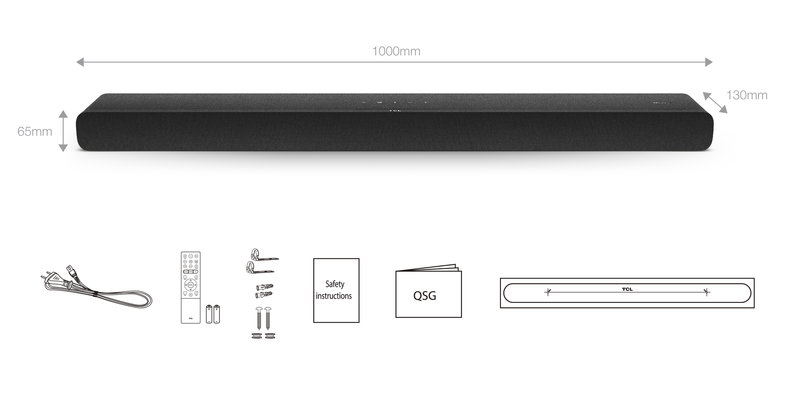 TCL 8 Series 3.1.2 ch.Soundbar