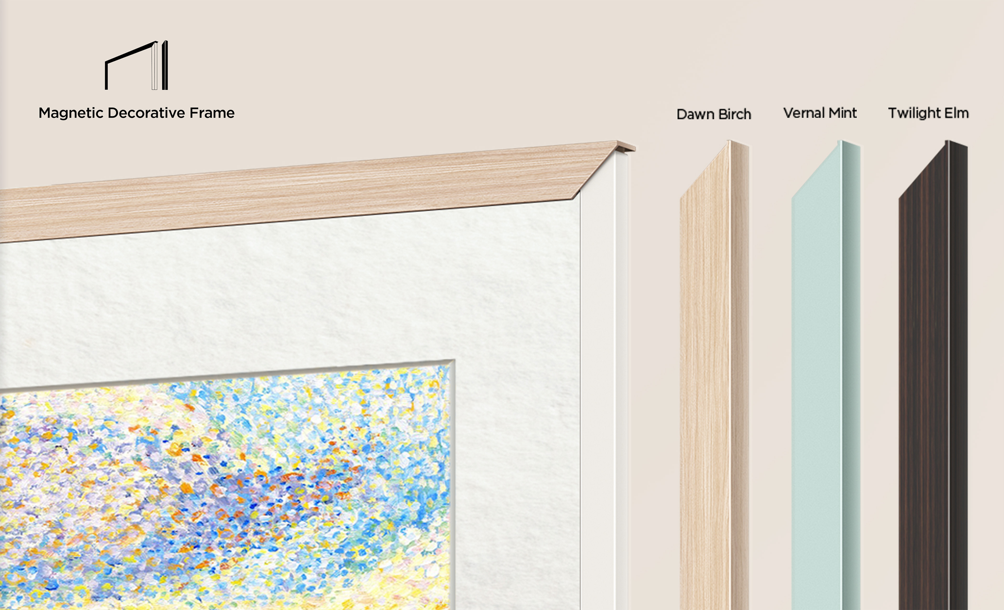 TCL A300 NXTFRAME 75A300W 75" 4K Ultra HD Smart TV White 450 cd/m²