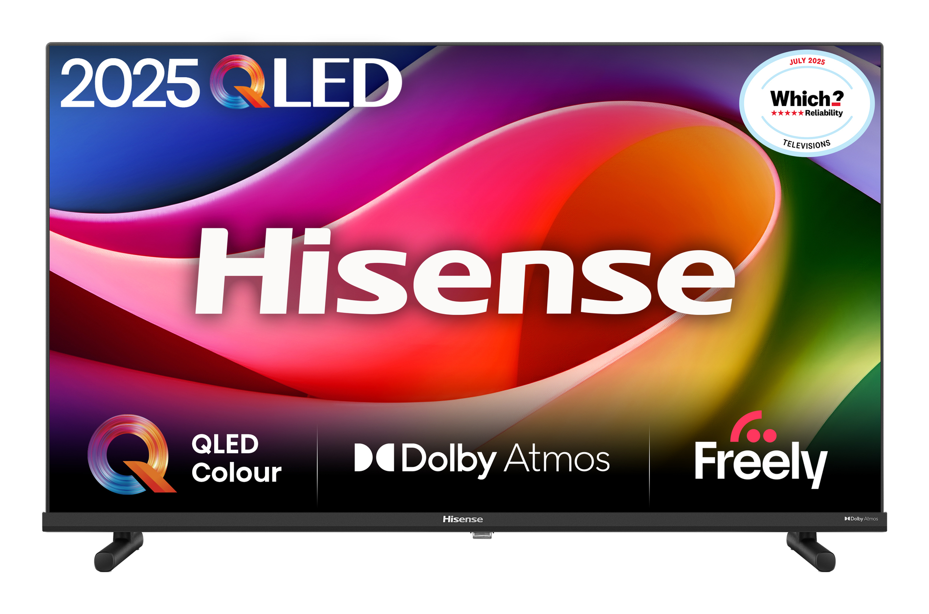 Hisense 40A5QTUK TV 101.6 cm (40") Full HD Smart TV Wi-Fi Black