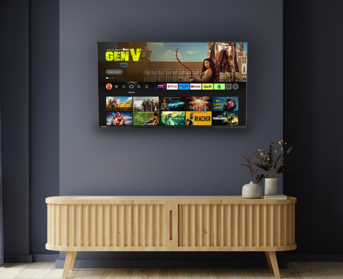 Toshiba 43UF3F53DB TV 109.2 cm (43") 4K Ultra HD Smart TV Black 250 cd/m²