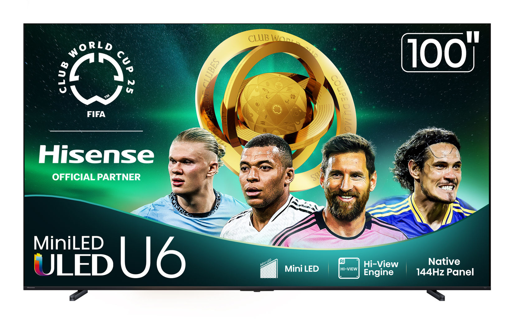Hisense 100U65QF TV 2.54 m (100") 4K Ultra HD Smart TV Wi-Fi Black
