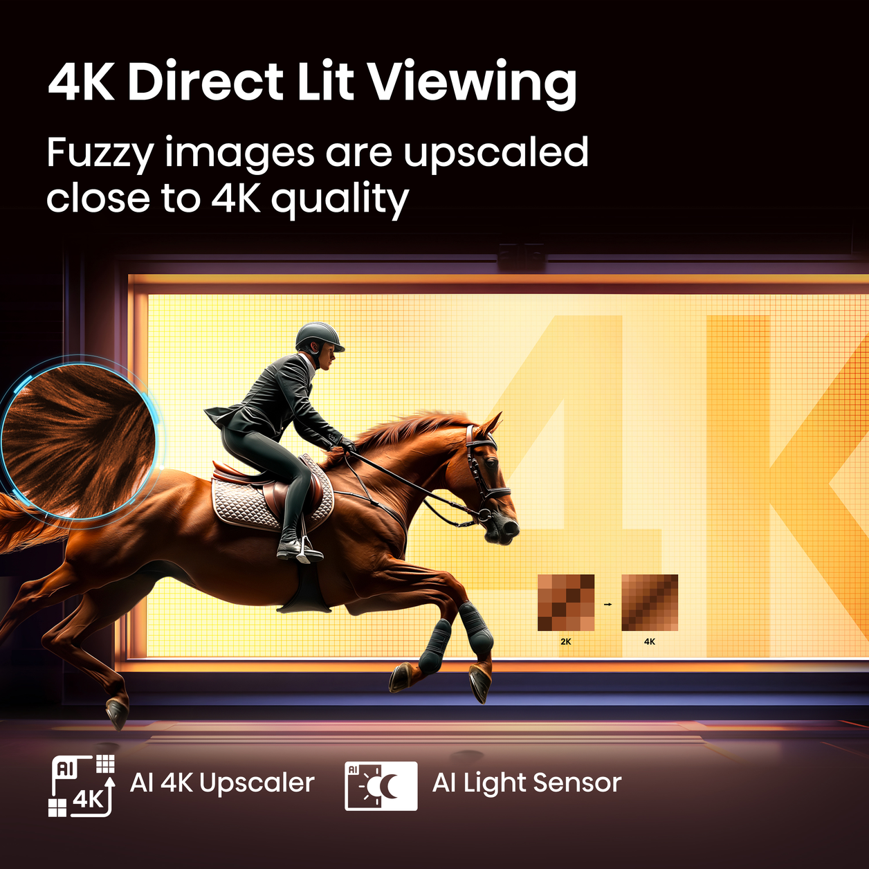 Hisense 43" E78QTUK QLED Smart AI TV with Freely