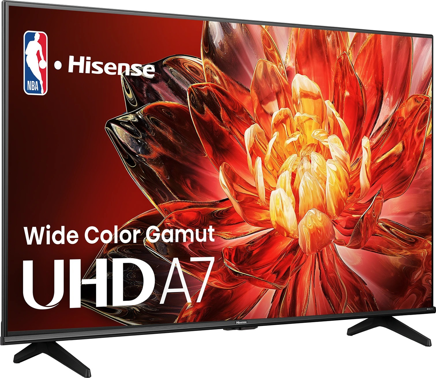 Hisense Class A7 109.2 cm (43") 4K Ultra HD Smart TV Wi-Fi Black