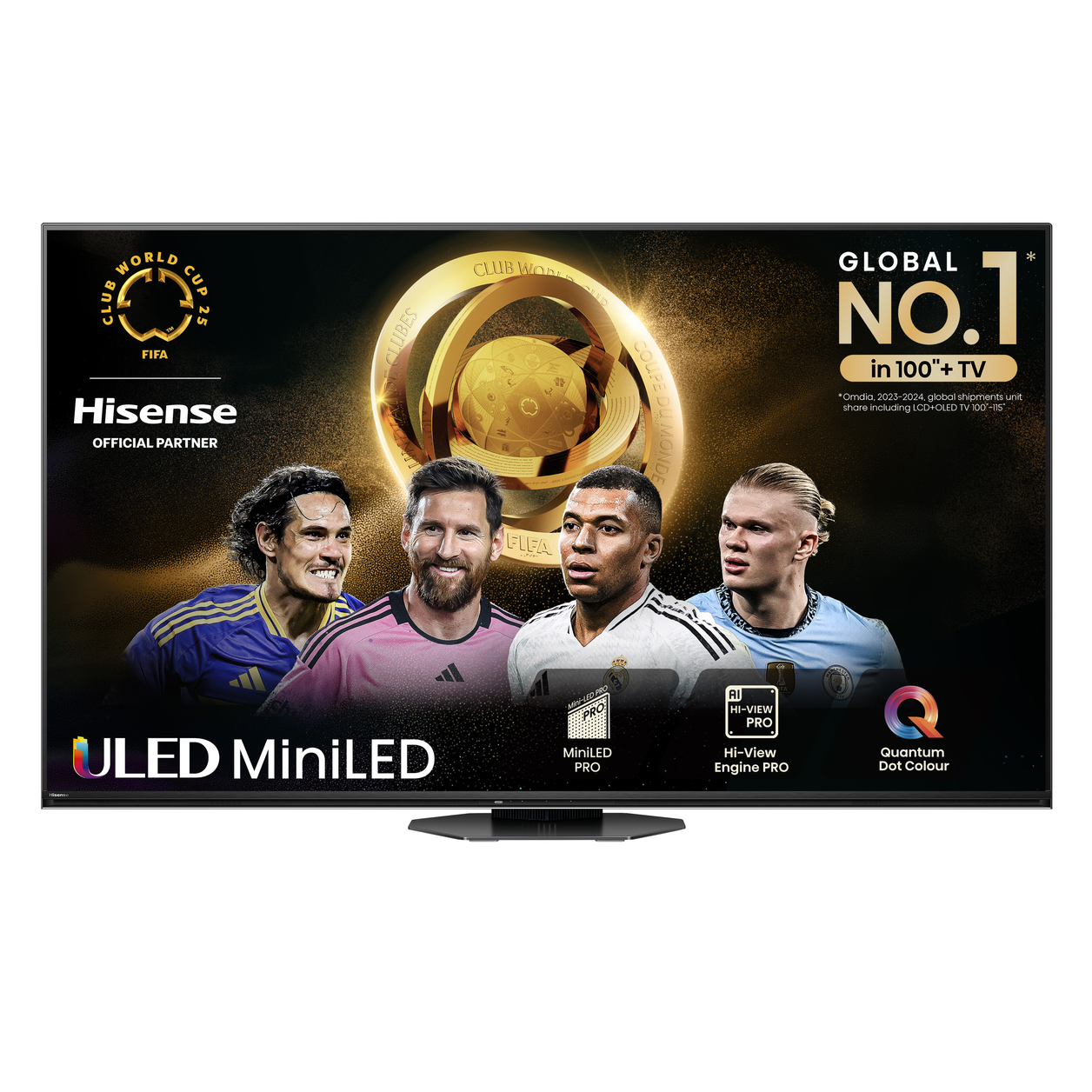 Hisense 75U8NQTUK TV 190.5 cm (75") 4K Ultra HD Smart TV Wi-Fi Grey 3000 cd/m²