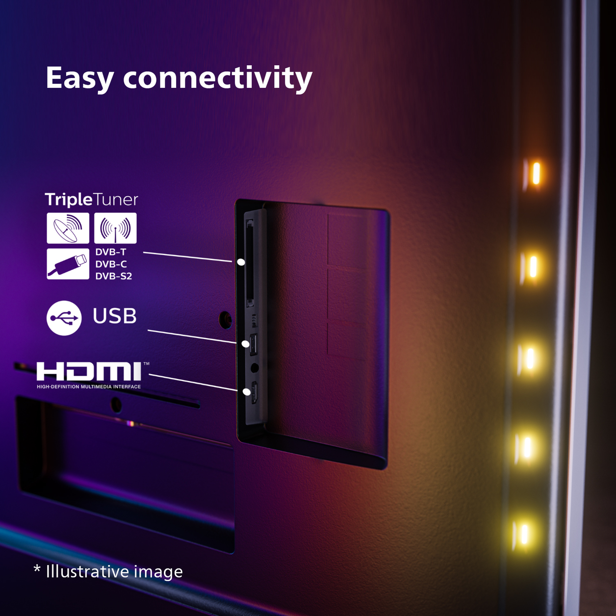 Philips The One 65PUS8909/12 165.1 cm (65") 4K Ultra HD Smart TV Wi-Fi Grey