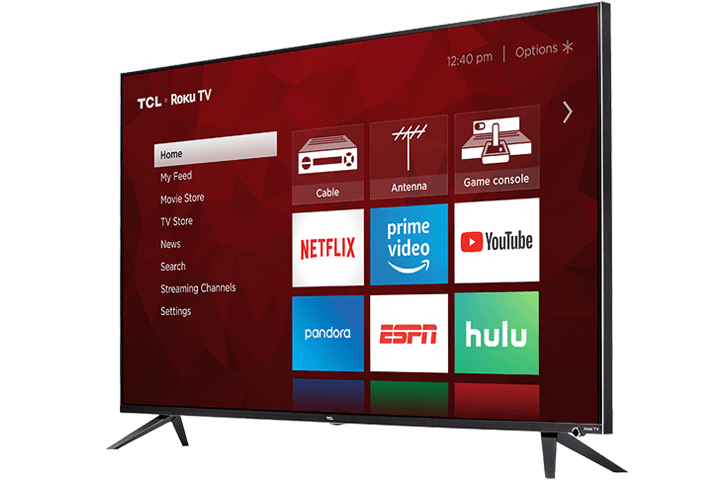 TCL R617 190.5 cm (75") 4K Ultra HD Smart TV Wi-Fi Black
