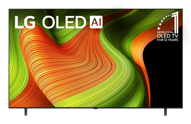 LG OLED AI OLED77B5PUA 195.6 cm (77") 4K Ultra HD Smart TV Wi-Fi Black