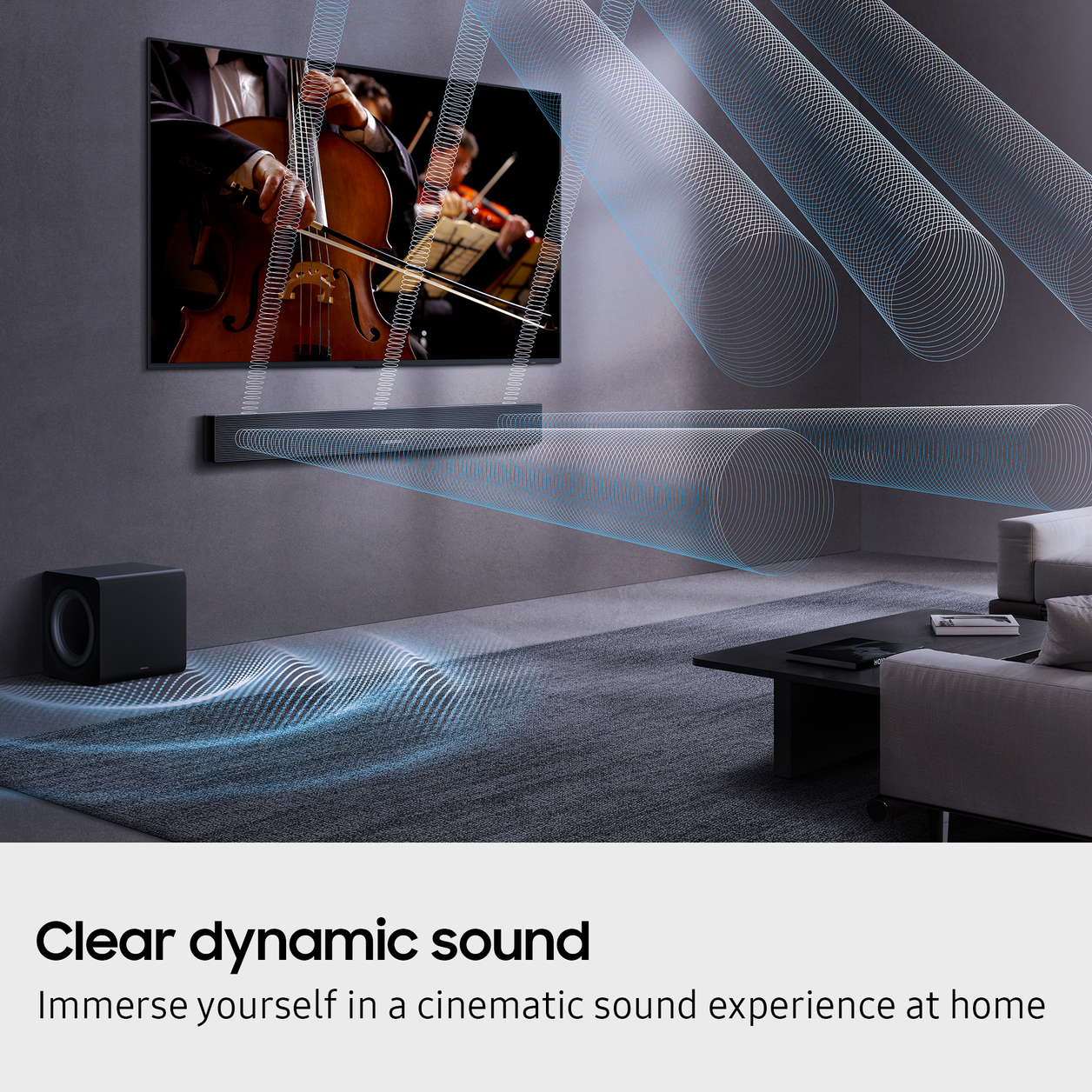 Samsung HW-QS700F/XU soundbar speaker Black 3.1.2 channels 345 W