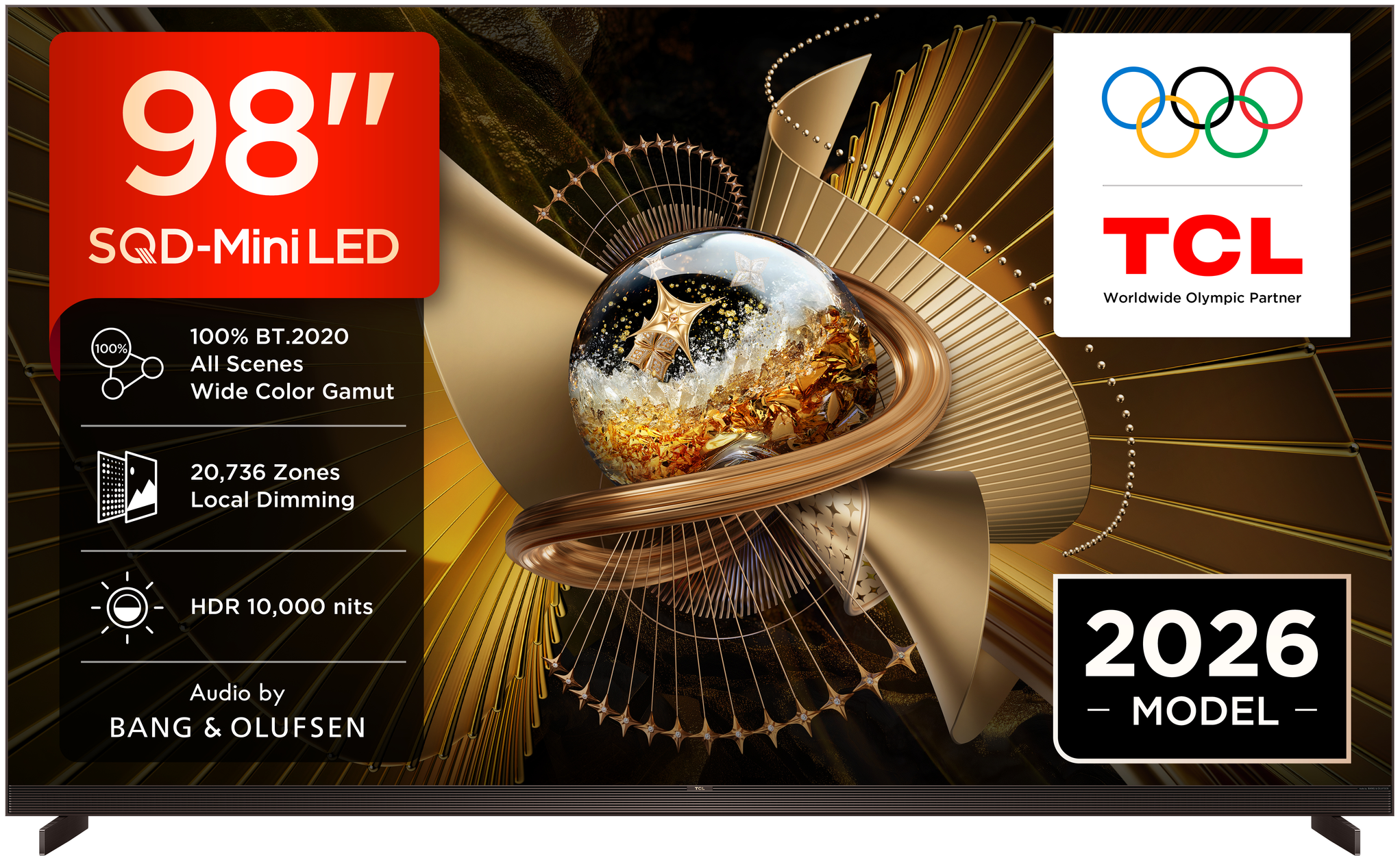 TCL X11L 98" Series 4K UHD HDR SQD-Mini LED Smart TV with Google TV – 98X11L