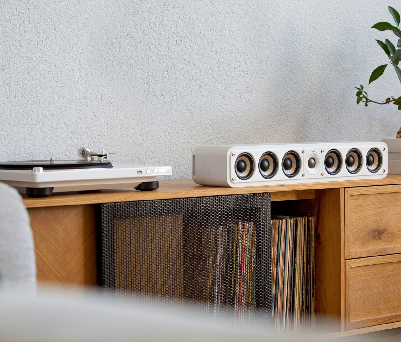 Polk Audio SIGS35CELWT loudspeaker 5-way White Wired