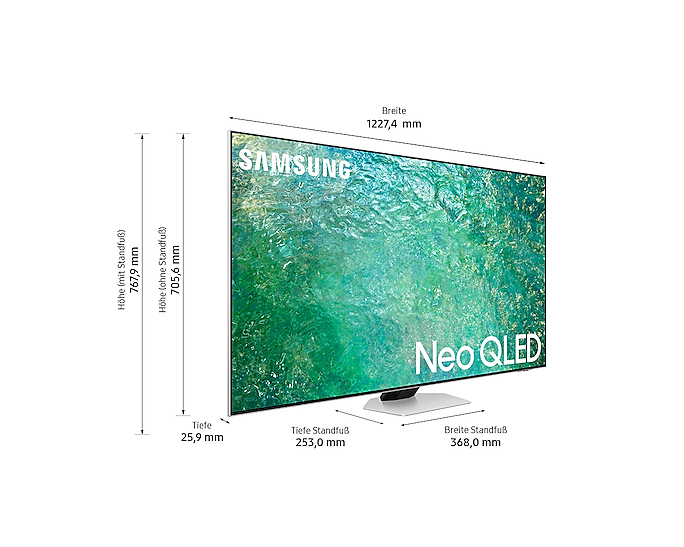 Samsung QE55QN85CAT 139.7 cm (55") 4K Ultra HD Smart TV Wi-Fi Silver