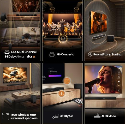 Hisense AX5140Q Dolby Atmos Soundbar