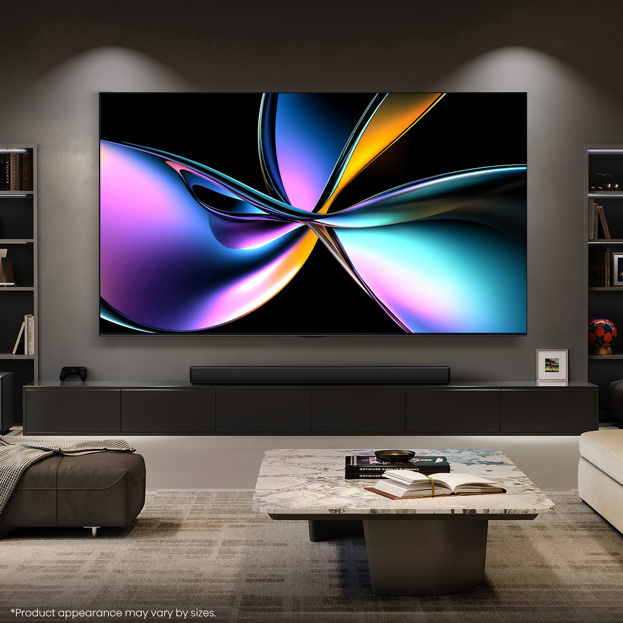 Hisense 100" U7QTUK PRO MiniLED 165Hz Smart AI TV with Freely