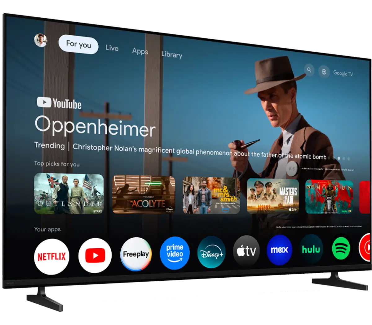 Sony K-65S20M2 TV 165.1 cm (65") 4K Ultra HD Smart TV Wi-Fi Black