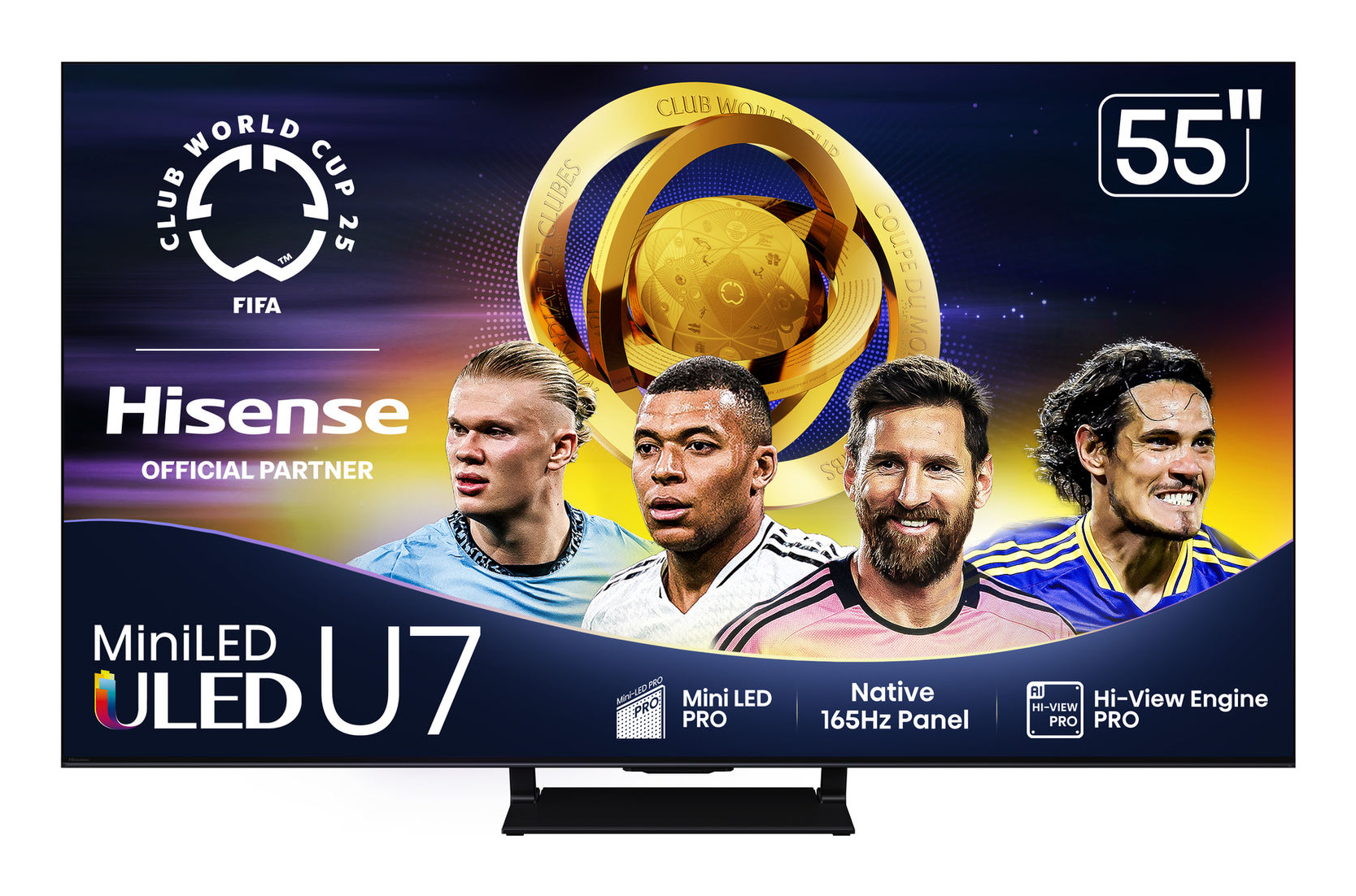 Hisense 55U75QG TV 139.7 cm (55") 4K Ultra HD Smart TV Wi-Fi Black