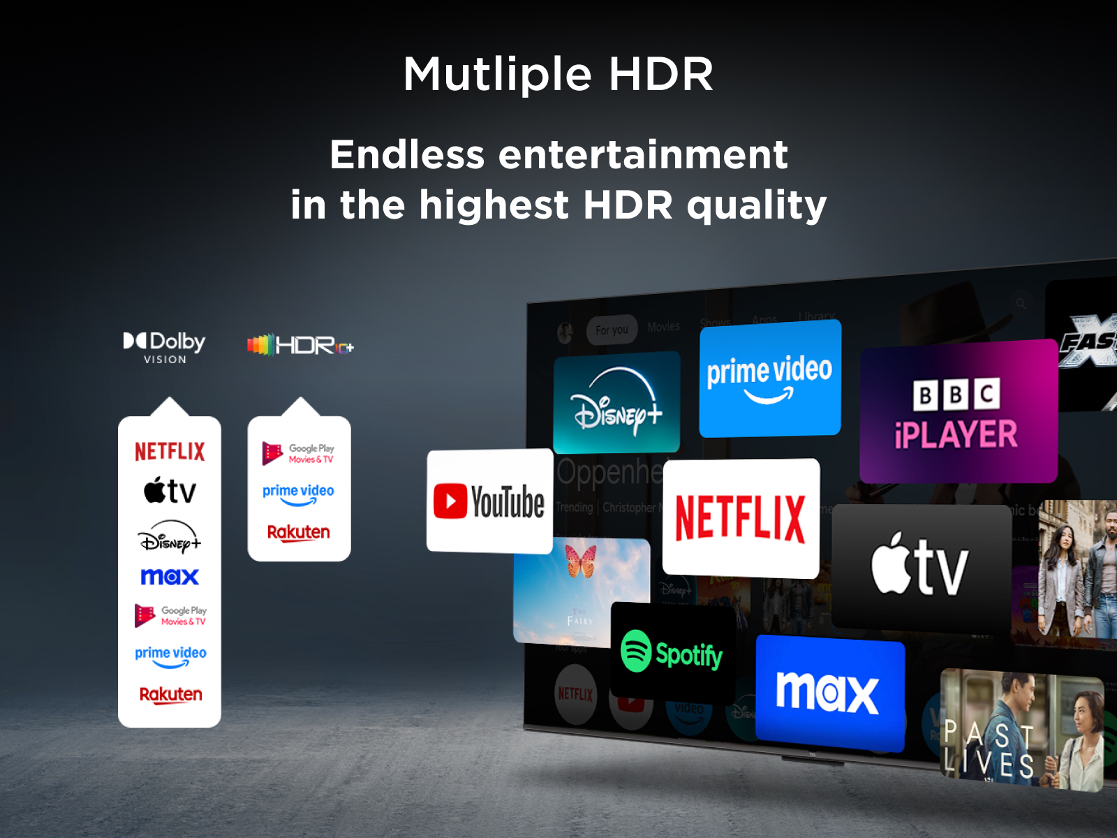 TCL C6KS 50C6KS-UK TV 127 cm (50") 4K Ultra HD Smart TV Wi-Fi Metallic