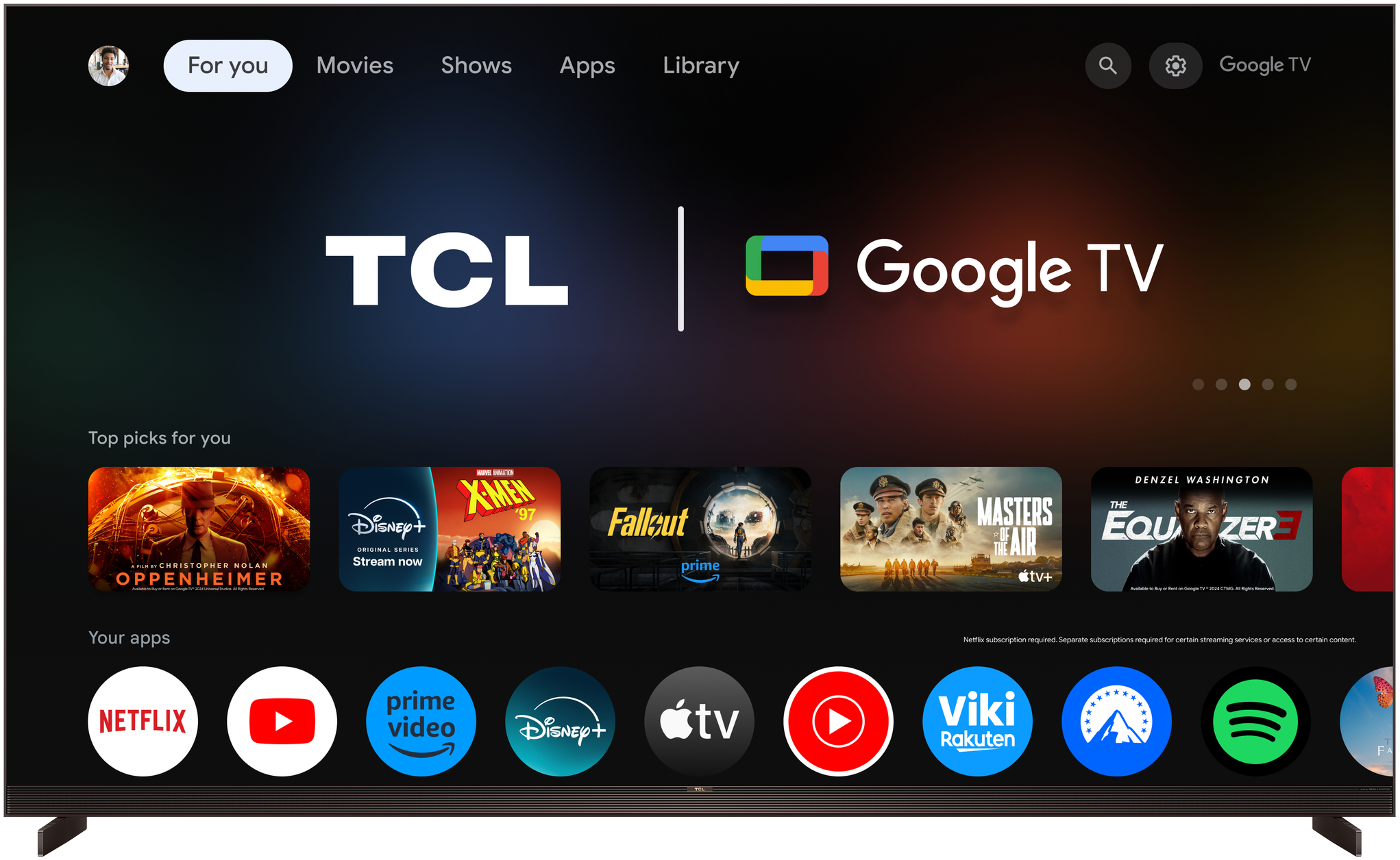 TCL X11L 98" Series 4K UHD HDR SQD-Mini LED Smart TV with Google TV – 98X11L