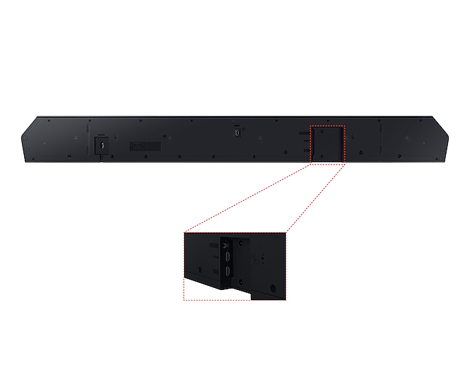 Samsung Q-Soundbar Black 9.1.4 channels 540 W