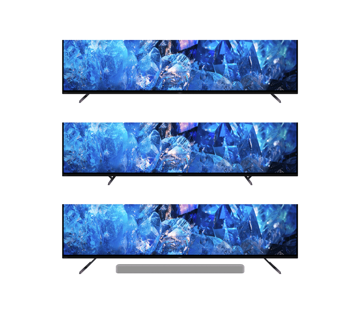 Sony XR-77A80K 165.1 cm (65") 4K Ultra HD Smart TV Wi-Fi Black