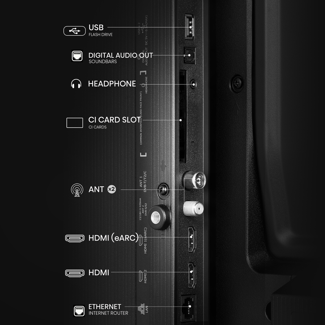 Hisense 32" E5QTUK QLED FHD Smart TV with Freely