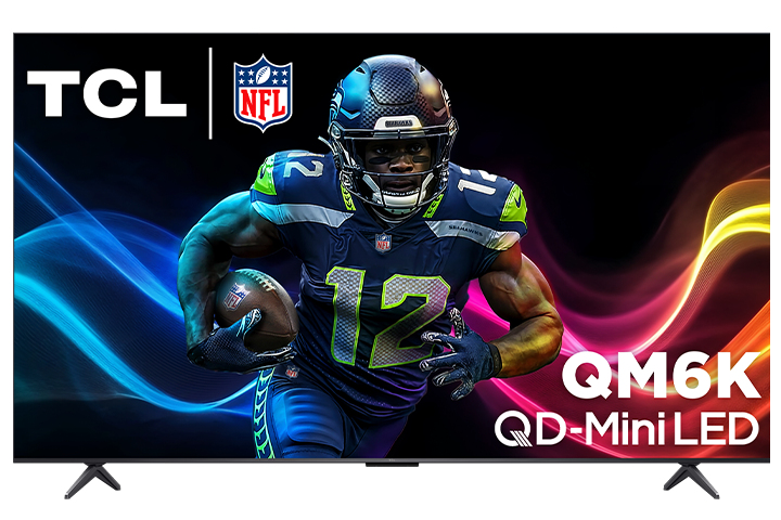 TCL 85’’ QM6K Series QD-Mini LED QLED 4K UHD Smart TV with Google TV – 85QM6K
