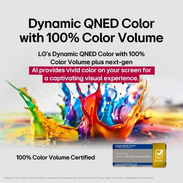 LG QNED evo AI 100QNED85AU TV 2.54 m (100") 4K Ultra HD Smart TV Wi-Fi Black