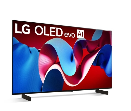 LG OLED OLED42C4PUA TV 106.7 cm (42") 4K Ultra HD Smart TV Wi-Fi Black