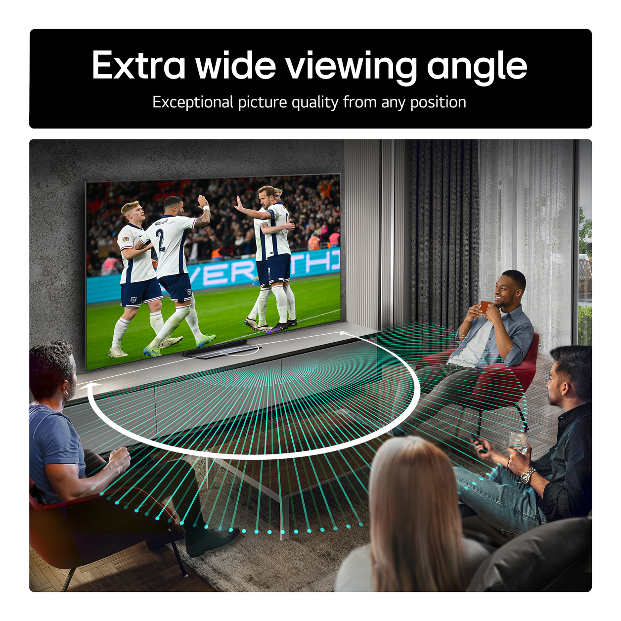 LG OLED83C54LA.AEK TV 2.11 m (83") 4K Ultra HD Smart TV Wi-Fi Metallic