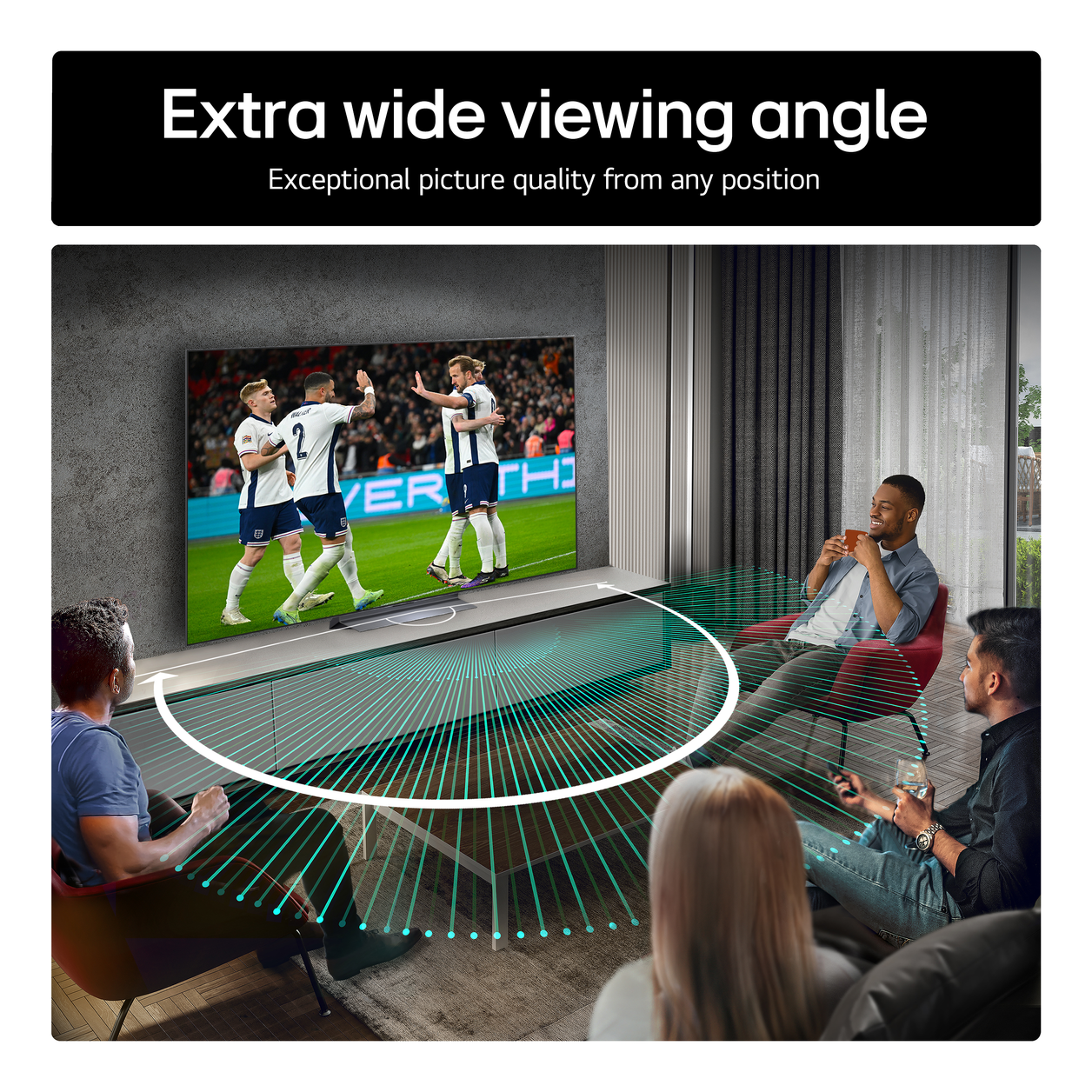 LG OLED65C54LA.AEK TV 165.1 cm (65") 4K Ultra HD Smart TV Wi-Fi Metallic