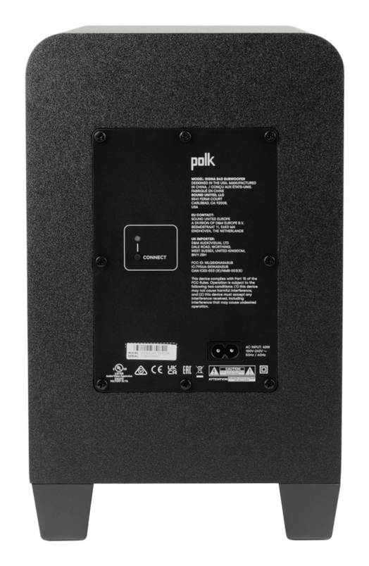 Polk Audio Signa S4D Black 3.1.2 channels