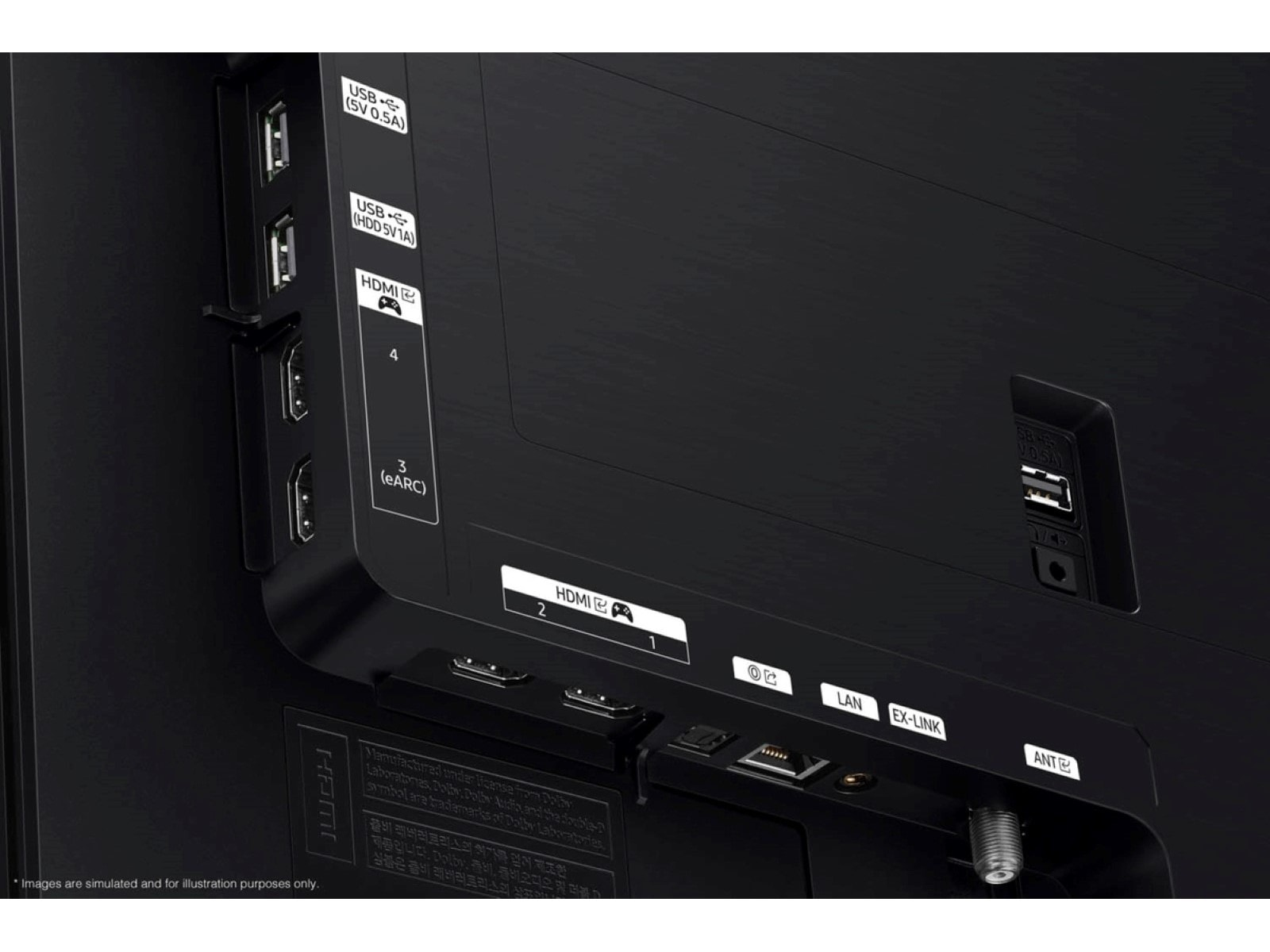 Samsung S90F QN48S90FAE 121.9 cm (48") 4K Ultra HD Smart TV Wi-Fi Black