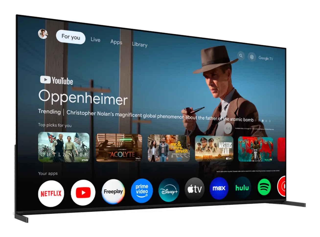 Sony BRAVIA 8 K-55XR80M2 TV 139.7 cm (55") 4K Ultra HD Smart TV Wi-Fi Black