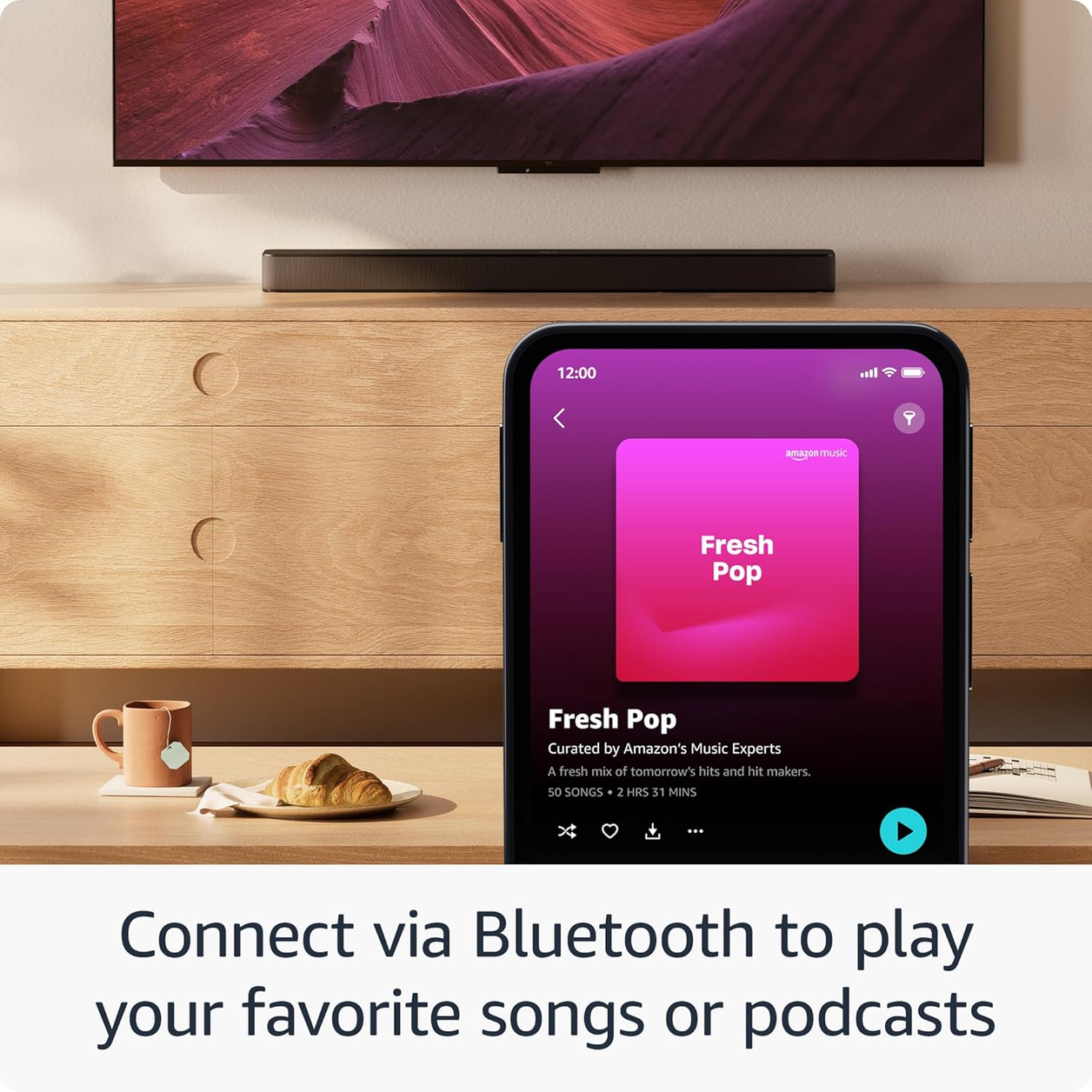Amazon Fire TV Soundbar Plus Black 5.1 channels