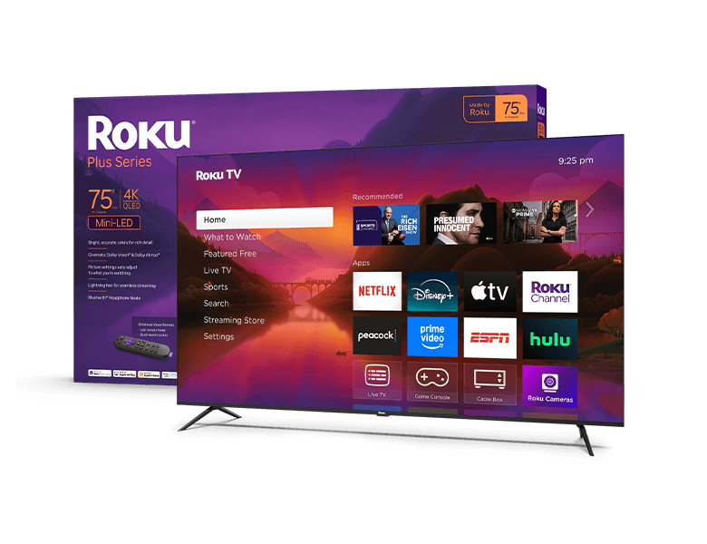 Roku 75R6C7 TV 165.1 cm (65") 4K Ultra HD Smart TV Wi-Fi Black