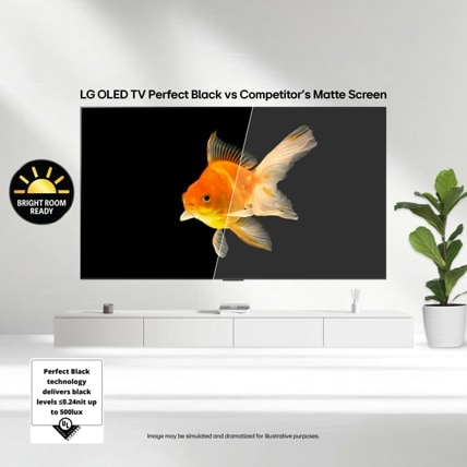 LG OLED evo AI 65 Inch G5 4K Smart TV 2025 - Wall mount version