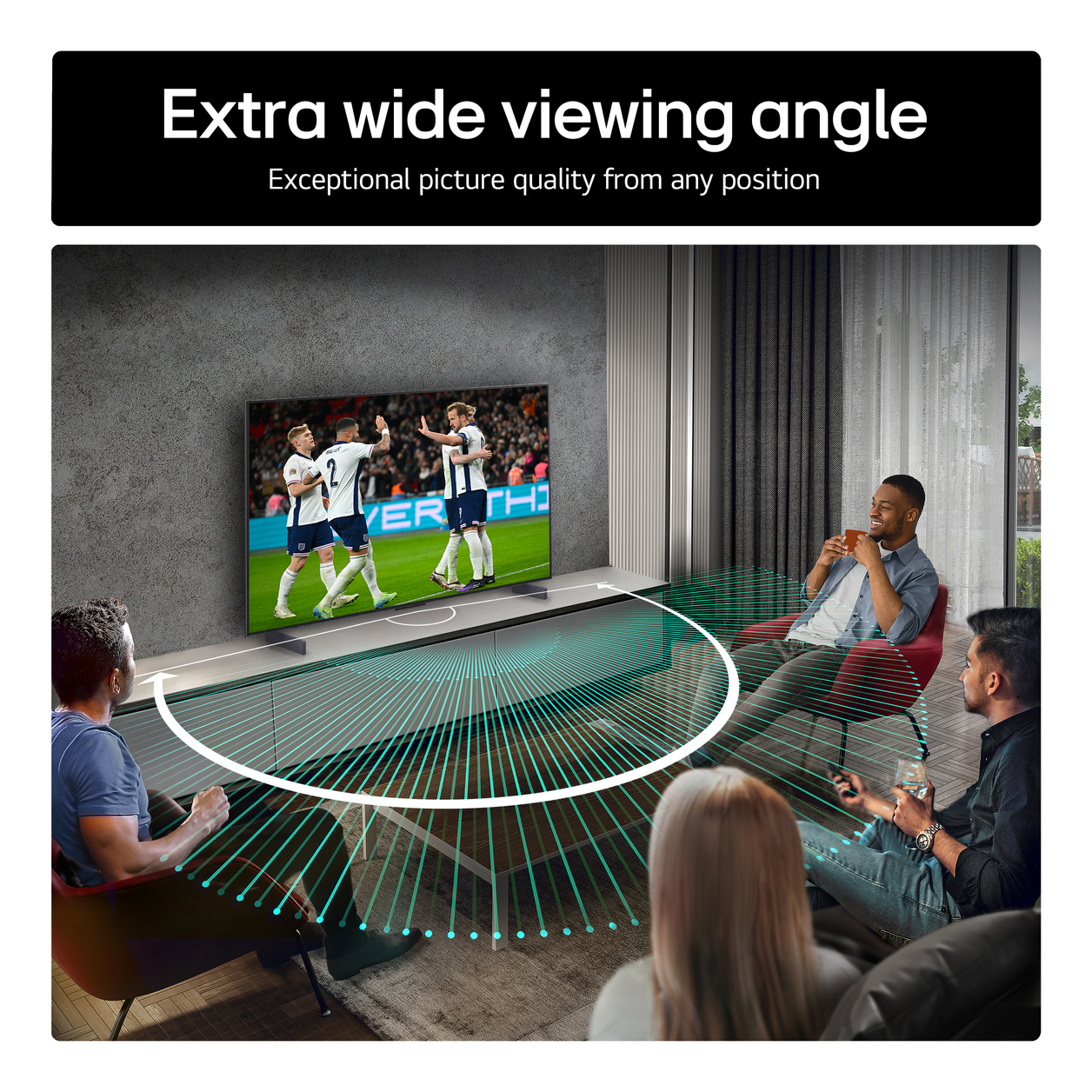 LG OLED42C54LA.AEK TV 106.7 cm (42") 4K Ultra HD Smart TV Wi-Fi Metallic