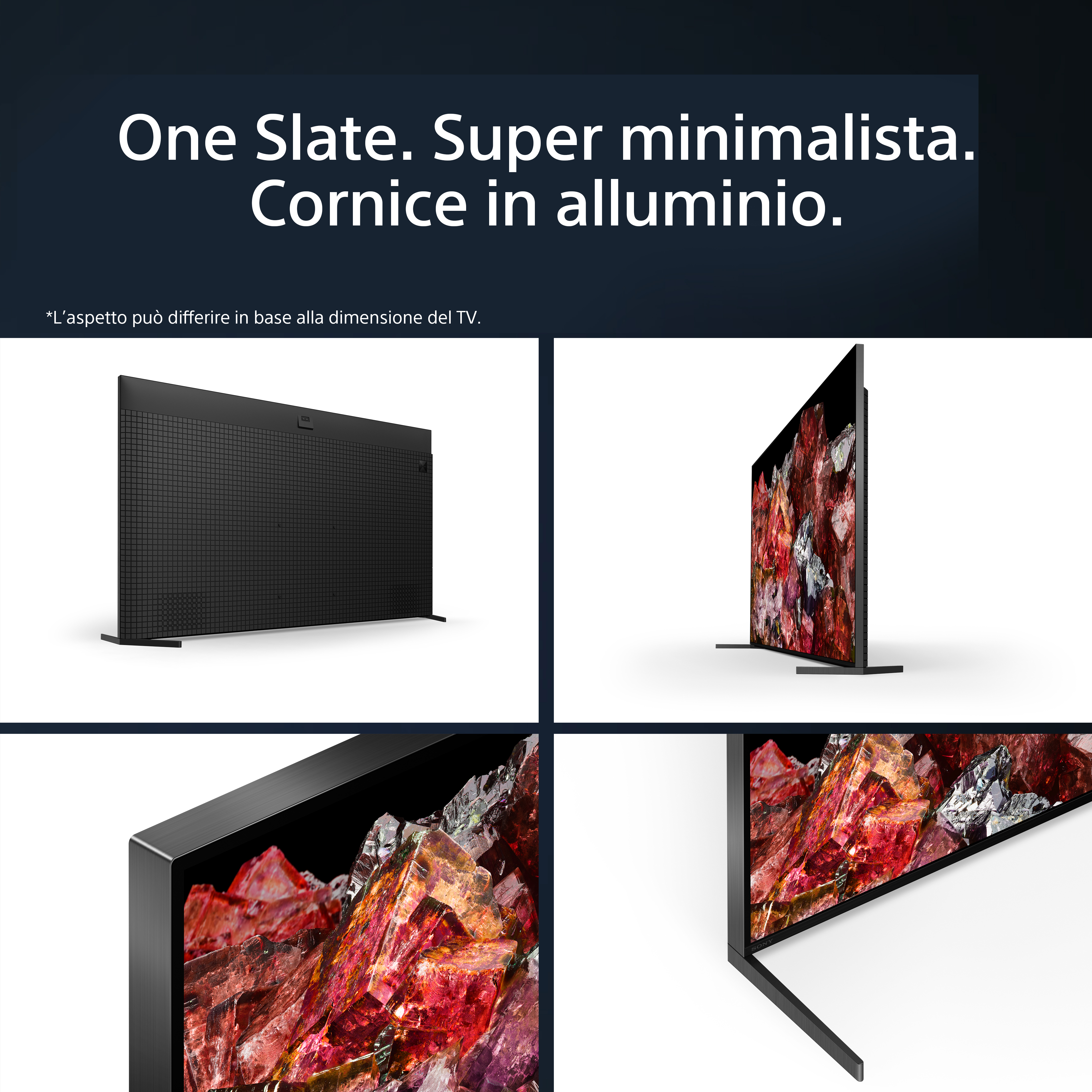 Sony BRAVIA XR | XR-85X95L | Mini LED | 4K HDR | Google TV | ECO PACK | BRAVIA CORE | Perfect for PlayStation5 | Aluminium Seamless Edge Design