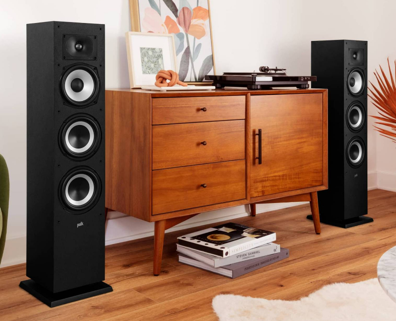 Polk Audio XT60 2-way Black Wired 200 W