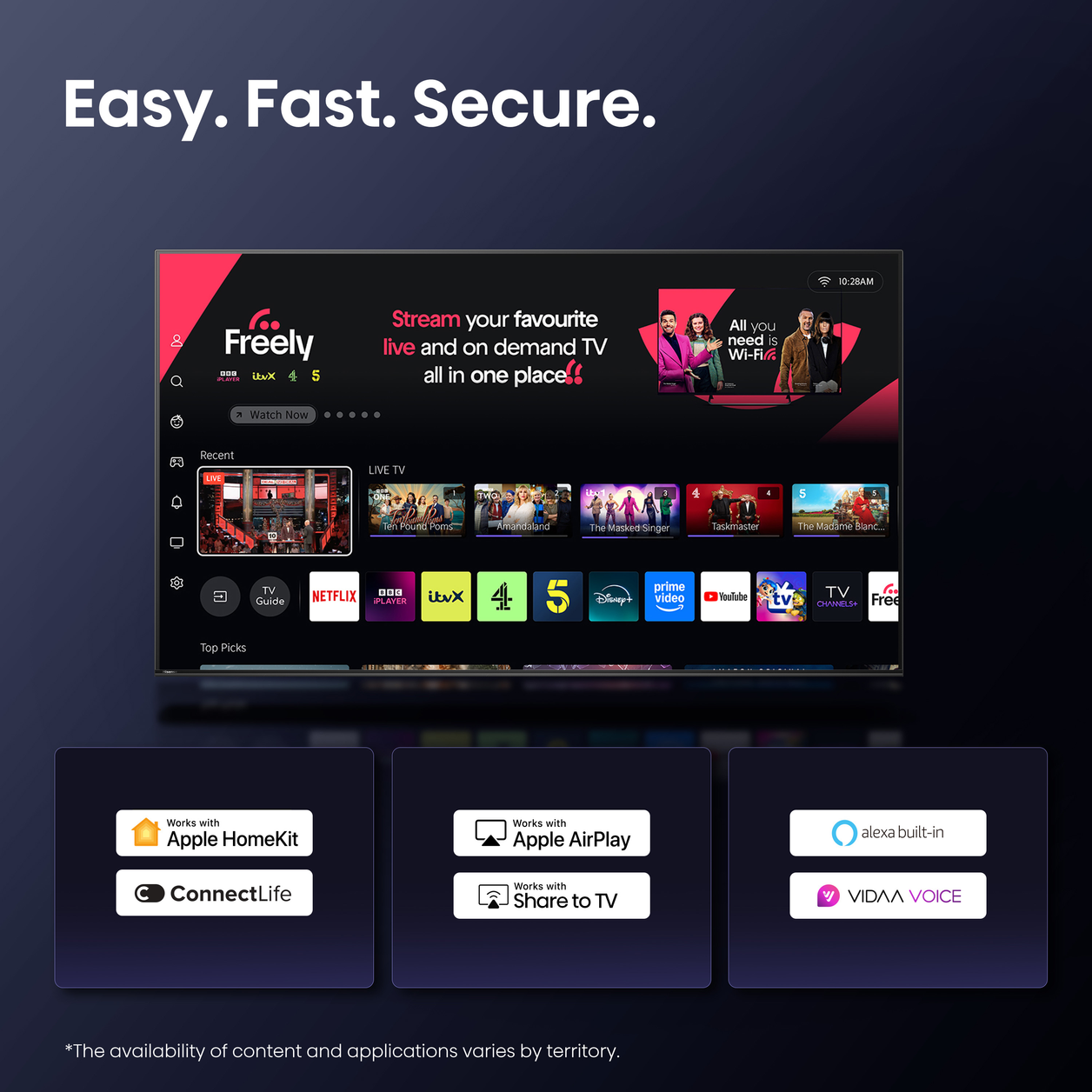 Hisense 40" E5QTUK QLED FHD Smart TV with Freely